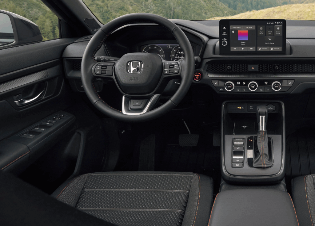 honda crv interior