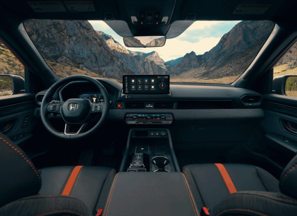 honda pasport interior