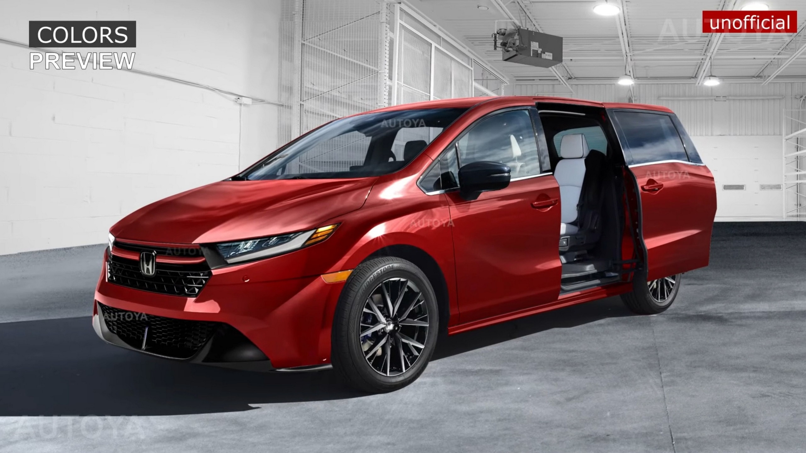 2026 Honda Odyssey Facelift Showcased Inside And Out Albeit Only  2026 Honda Odyssey Facelift Showcased Inside And Out Albeit Only