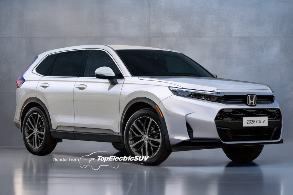5 Changes That We Expect In The 2026 Honda CR V Hybrid
