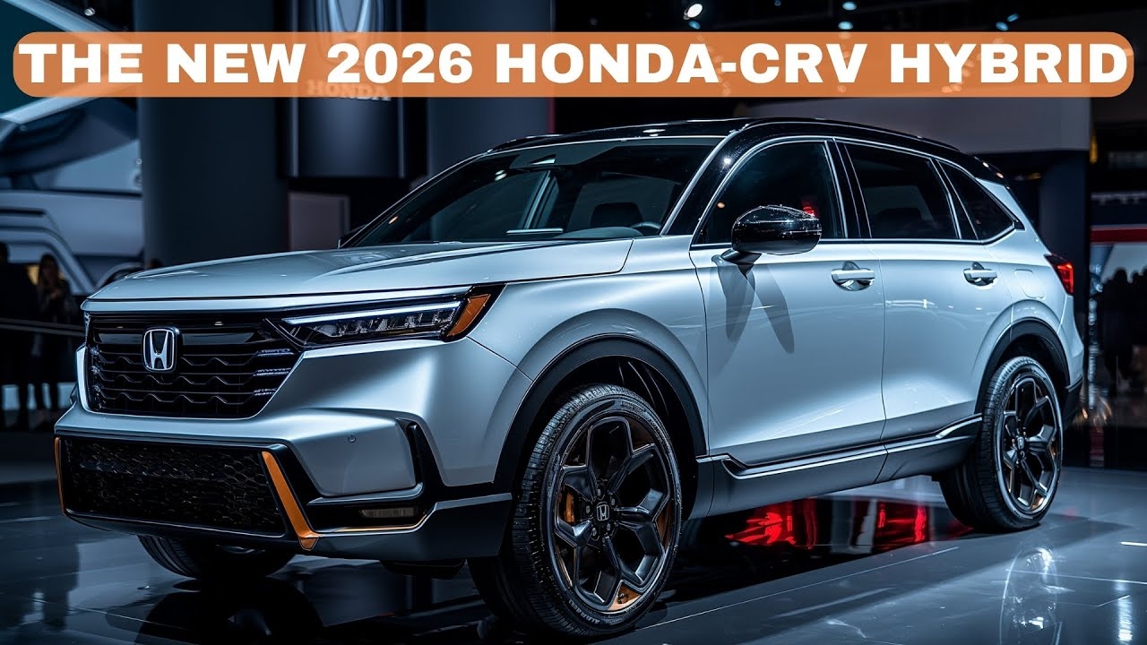 First Look 2026 HONDA CRV HYBRID Efficiency Meets Innovation 