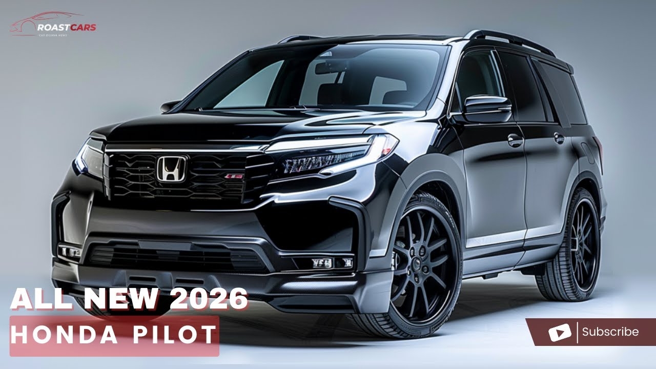 First Look 2026 Honda Pilot Rendering The Bold New Design YouTube First Look 2026 Honda Pilot Rendering The Bold New Design YouTube