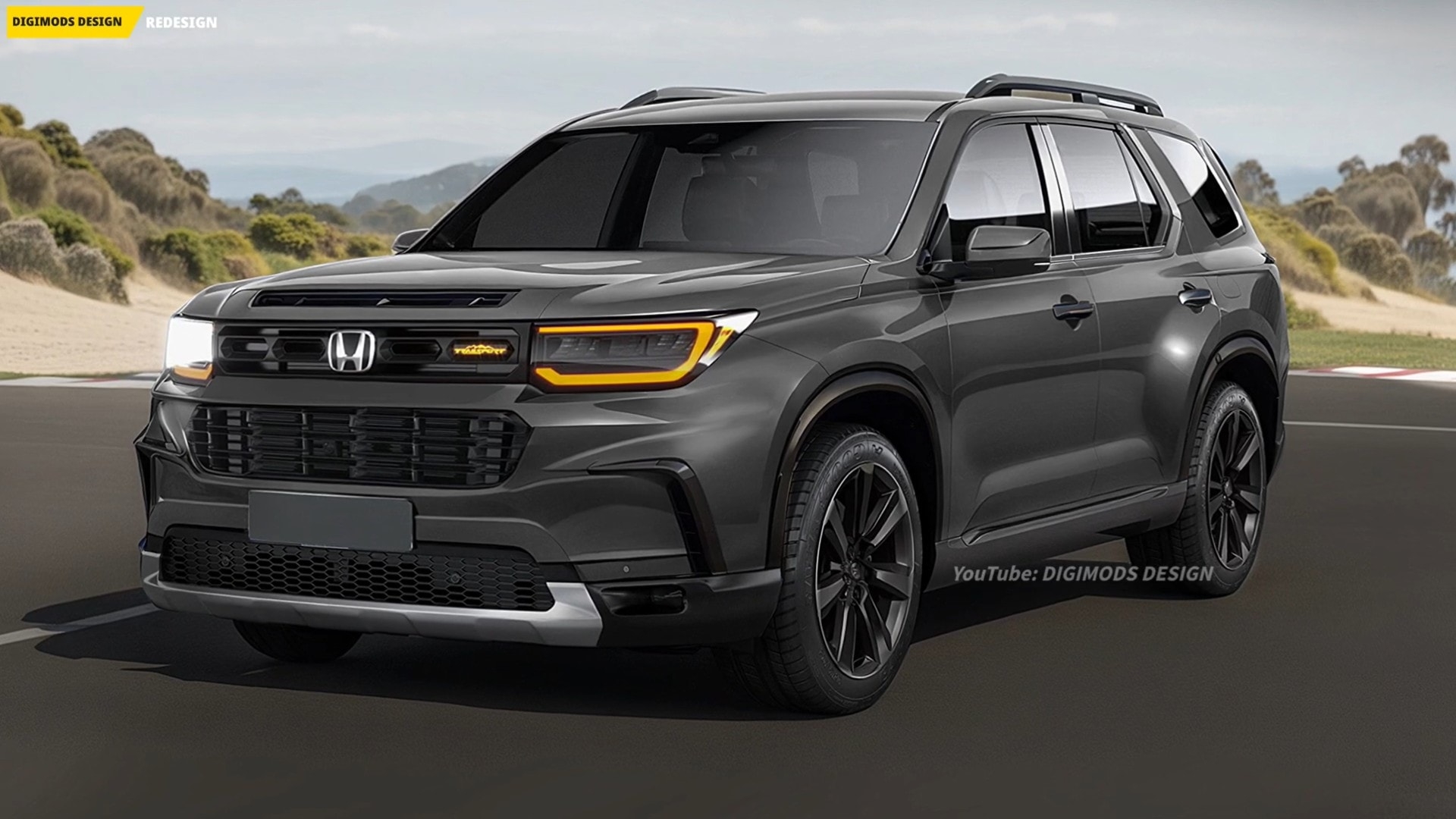 Rendering 2026 Honda Pilot TrailSport Quickly Follows The Footsteps Of  Rendering 2026 Honda Pilot TrailSport Quickly Follows The Footsteps Of