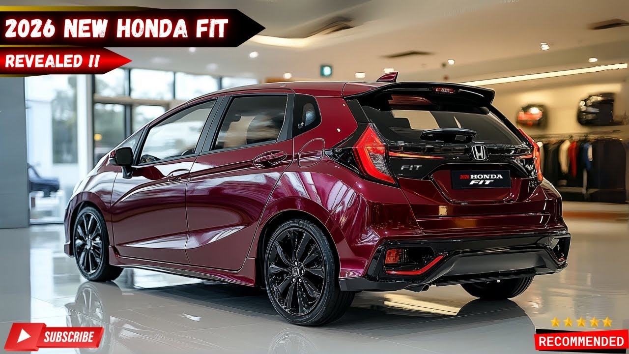 The New 2026 Honda FIT Revealed Specs Fuel Economy Tech Safety  The New 2026 Honda FIT Revealed Specs Fuel Economy Tech Safety