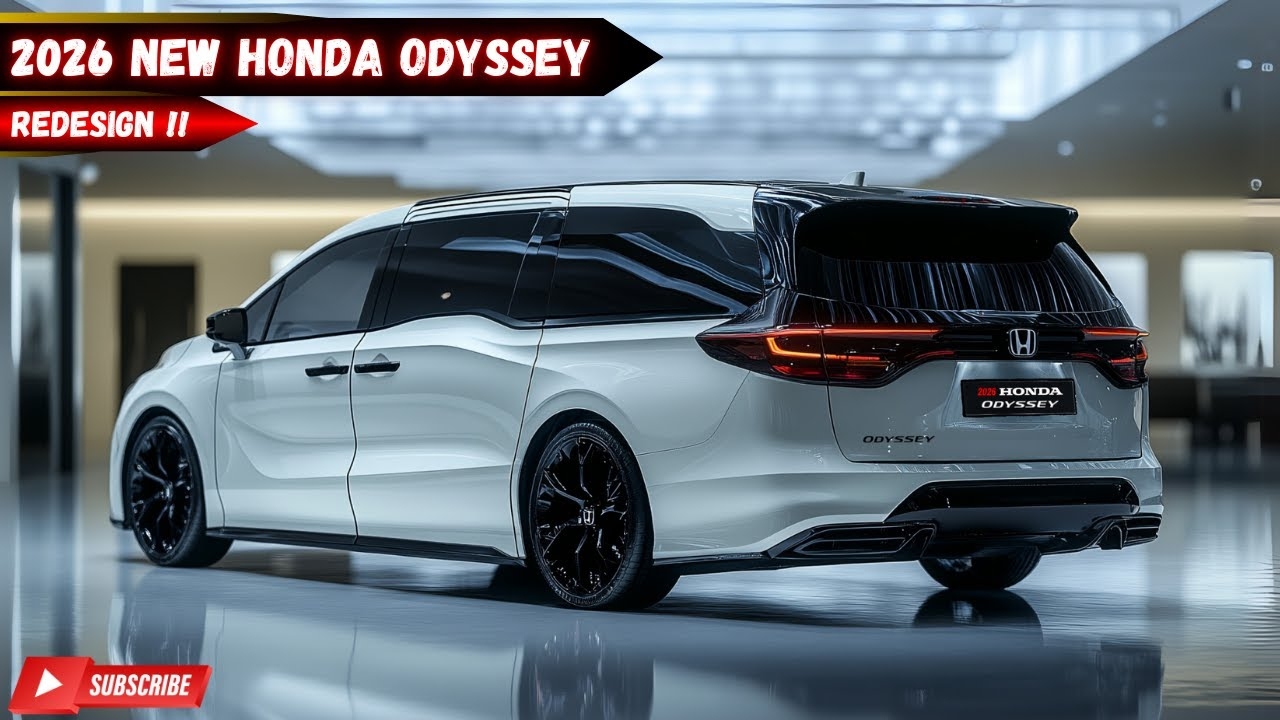 The New 2026 Honda Odyssey A Closer Look At Its Stunning Design And  The New 2026 Honda Odyssey A Closer Look At Its Stunning Design And