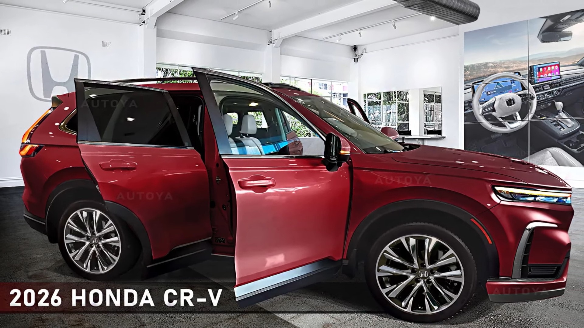 Alternatively Refreshed 2027 Honda CR V Stars In CGI Land With More Alternatively Refreshed 2027 Honda CR V Stars In CGI Land With More